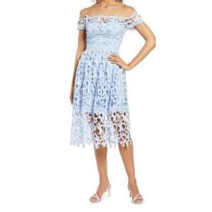 Chi Chi London dress Roma off the Shoulder cocktail